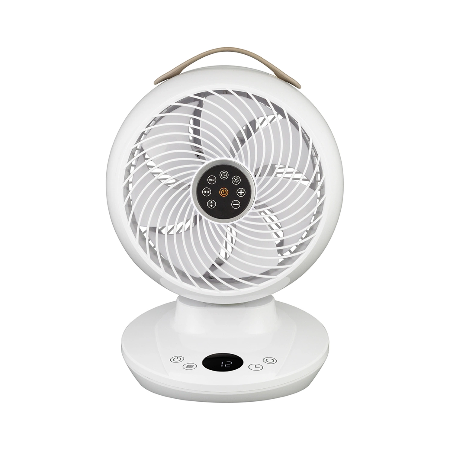 Ventilateur de refroidissement rechargeable Destip portable Air Circulator Mini USB Desk Ventilateur de table avec ventilateur de circulation d'air de commande à distance