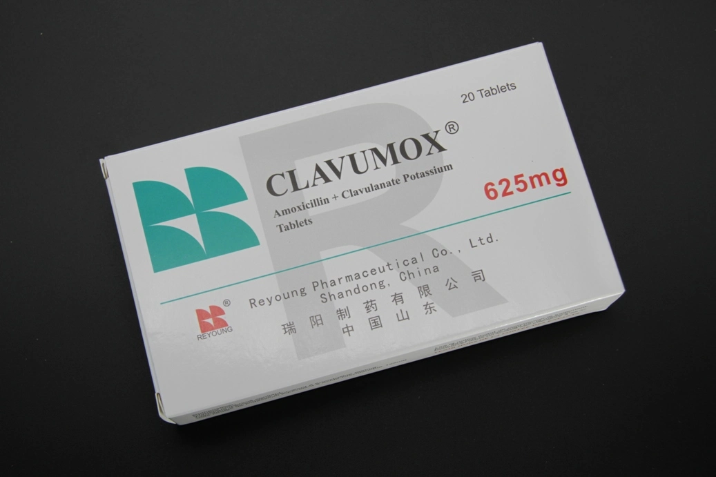 Sensitivity Antiphlogistic Amoxicillin and Clavulanate Potassium Tablets with GMP Certificate