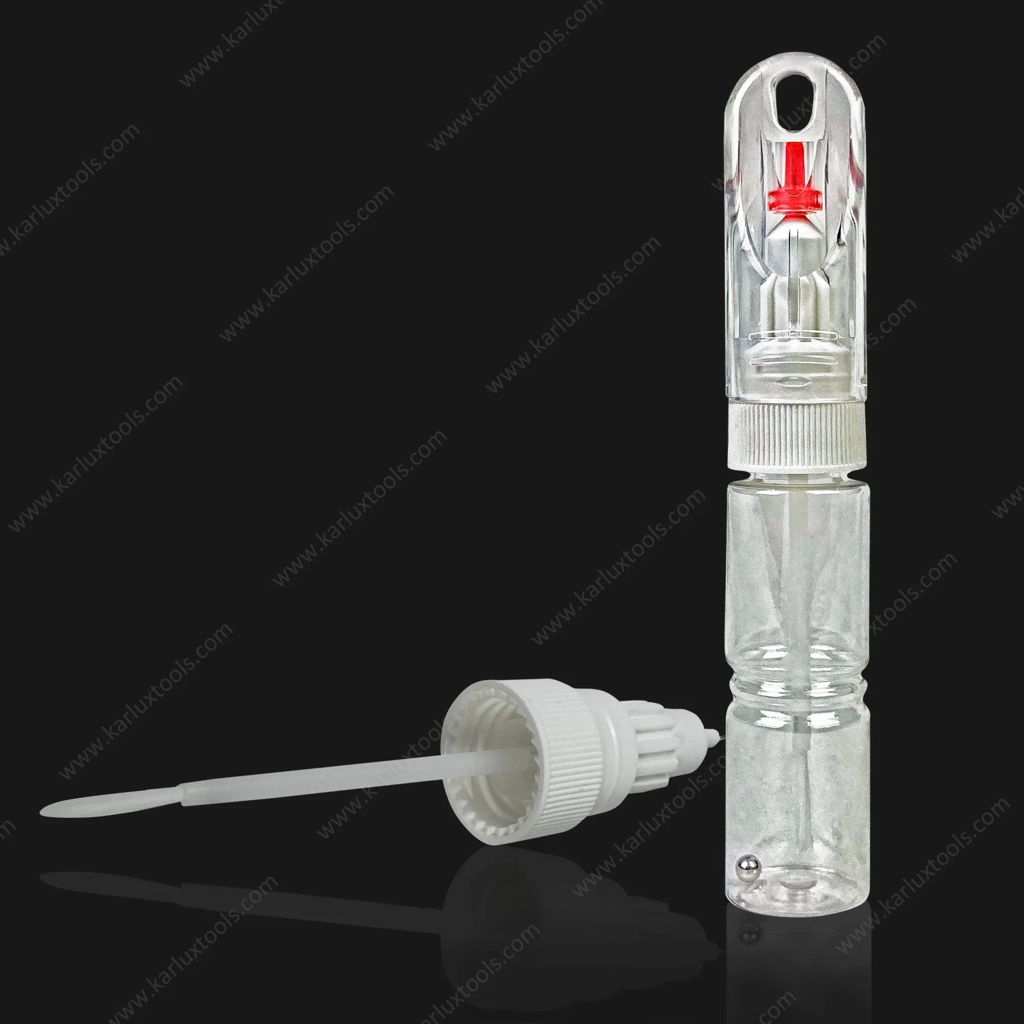 Caneta de tinta de retoque com caneta de ponta de 20 ml com pincel de precisão para Reparação de marcas de pintura automática riscos Reparação detalhada do veículo