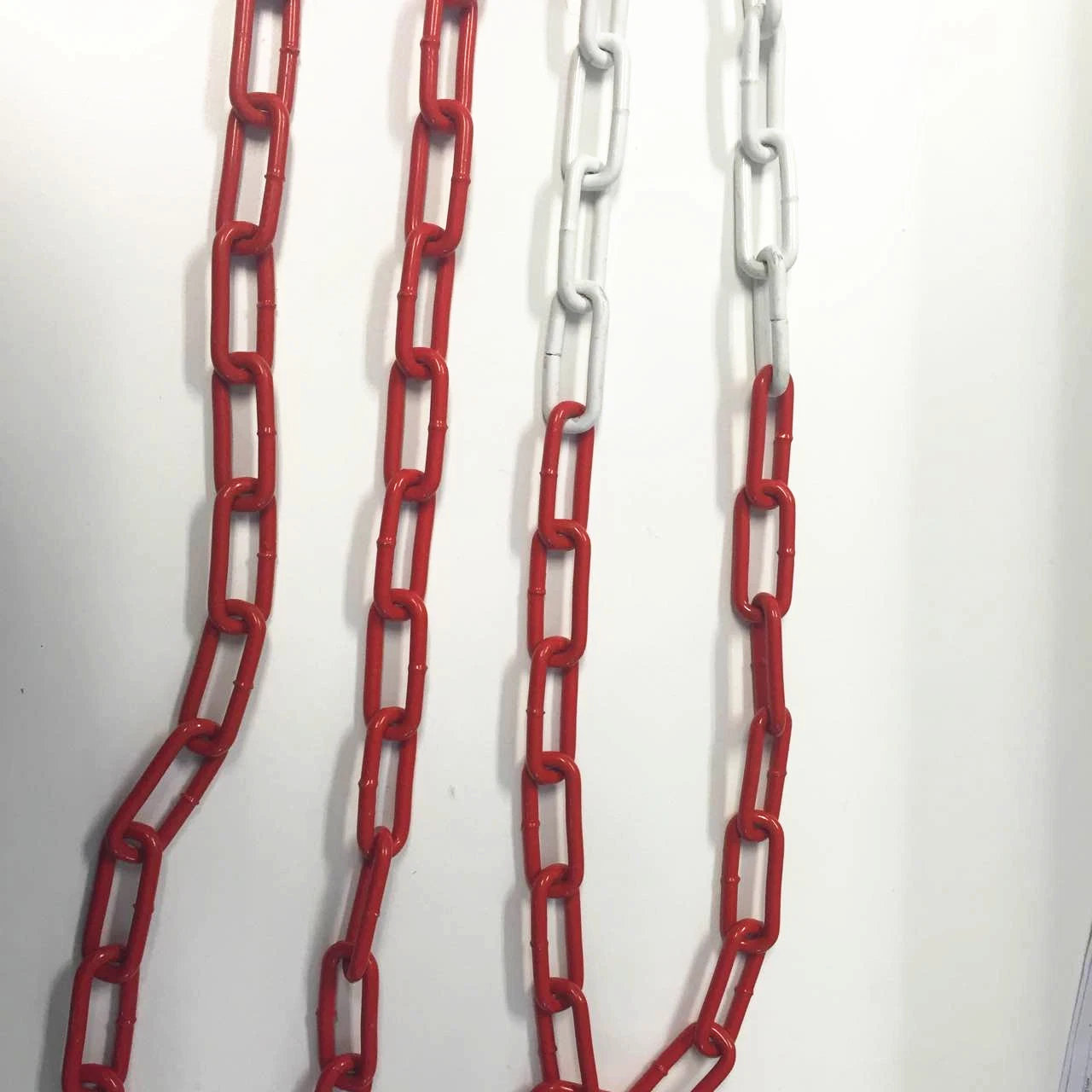 Traffic Post Cone Chain Safety Road Barrier Steel Warning Chain