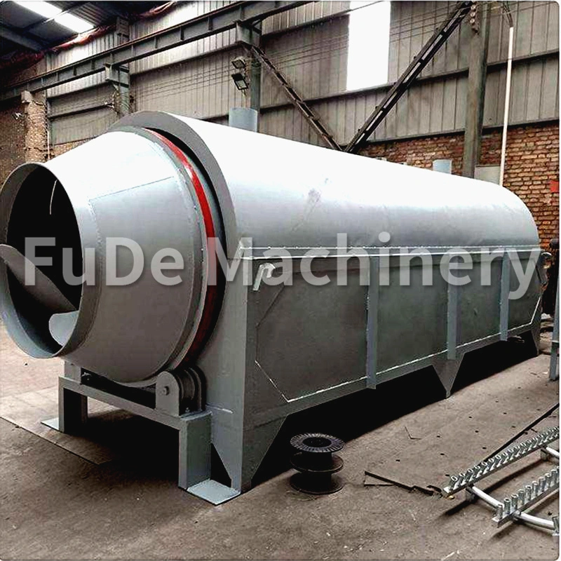 Sand River Sand Sawdust Electric Heating Drum Dryer Corn Tea Drying Equipment