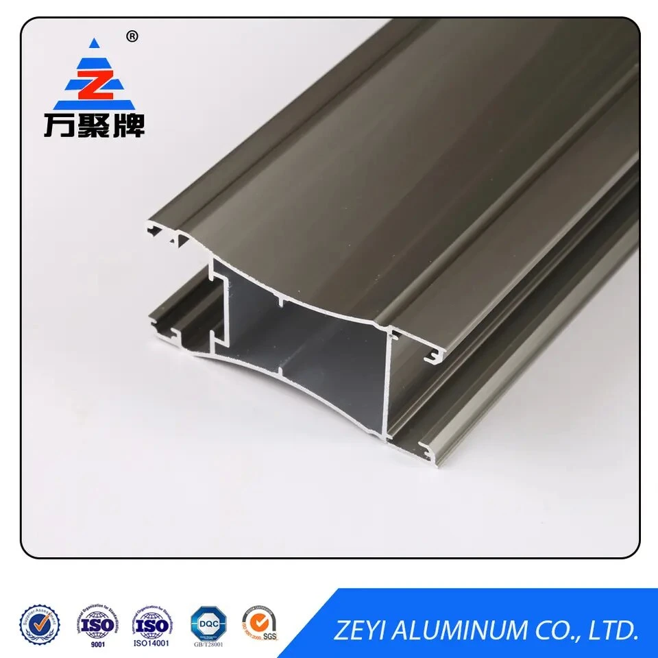 6000 Series Aluminum Extrusion Profile Wooden Transfer Aluminium Profile