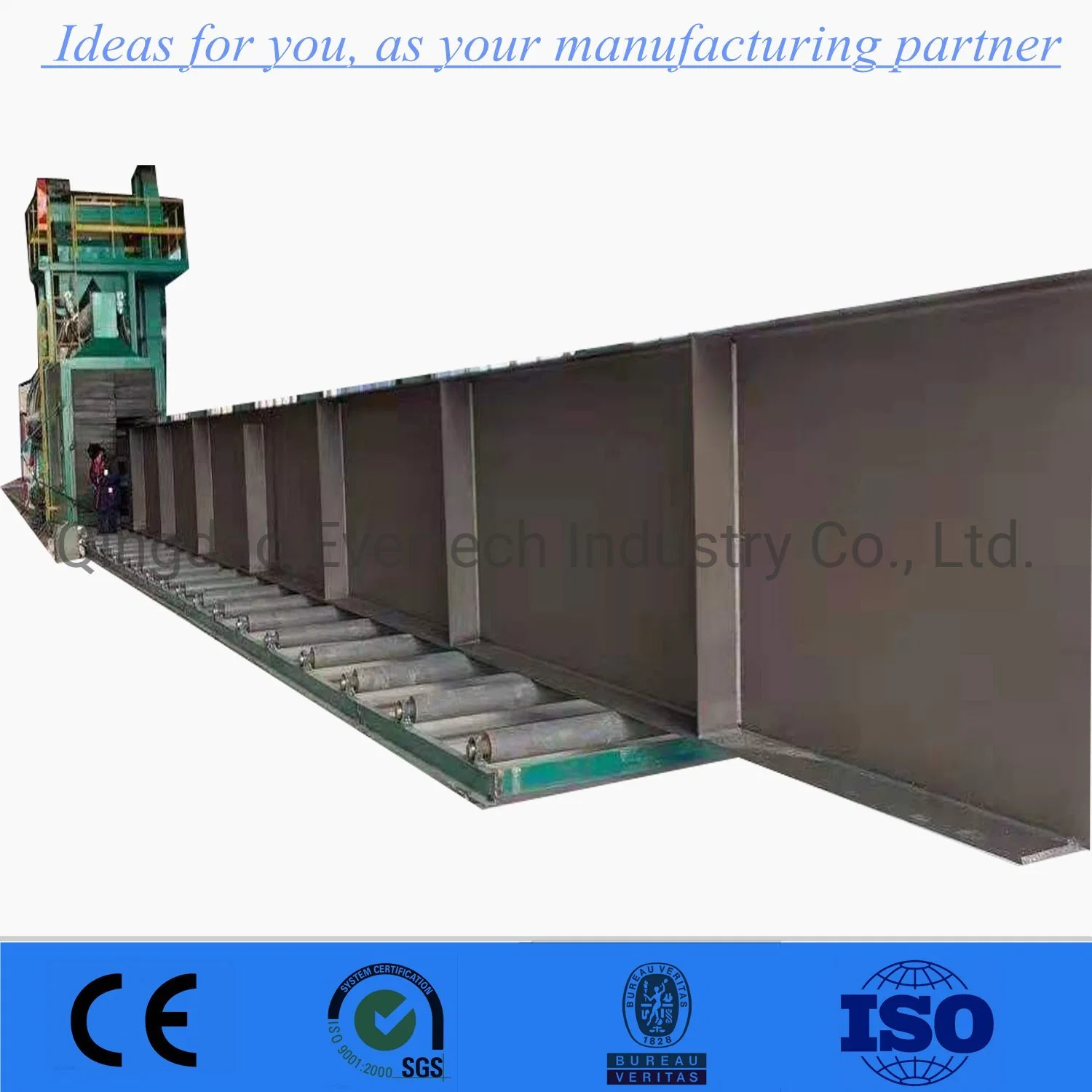 Beam Used Shot Peening Blasting Machine Sand Blasting Equipment