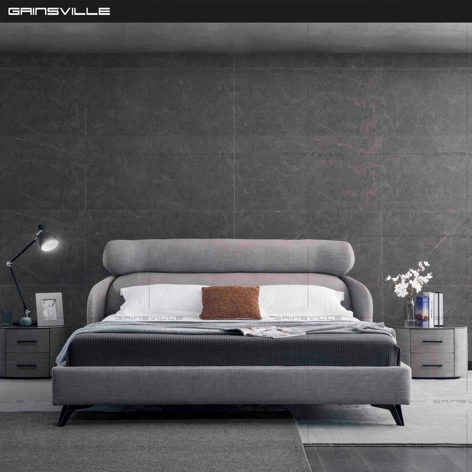 Modern Bedroom Furniture Beds Velvet Living Room Bed Storge Bed Adult Bed Furniture Wall Bed Sofa Furniture