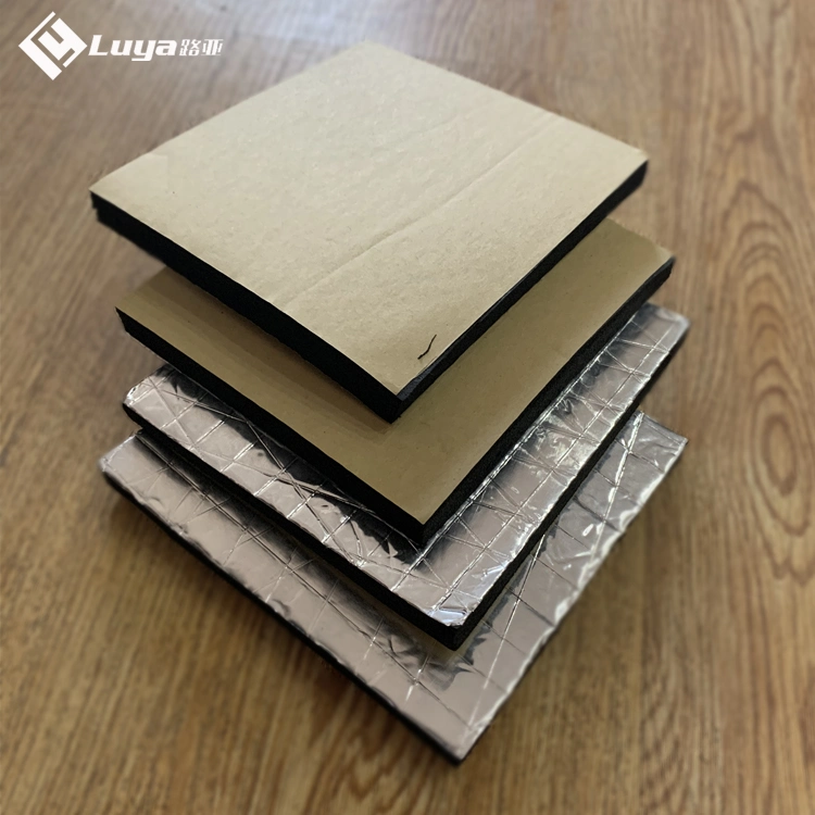 Single Side Bonded NBR / PVC Rubber Foam Board