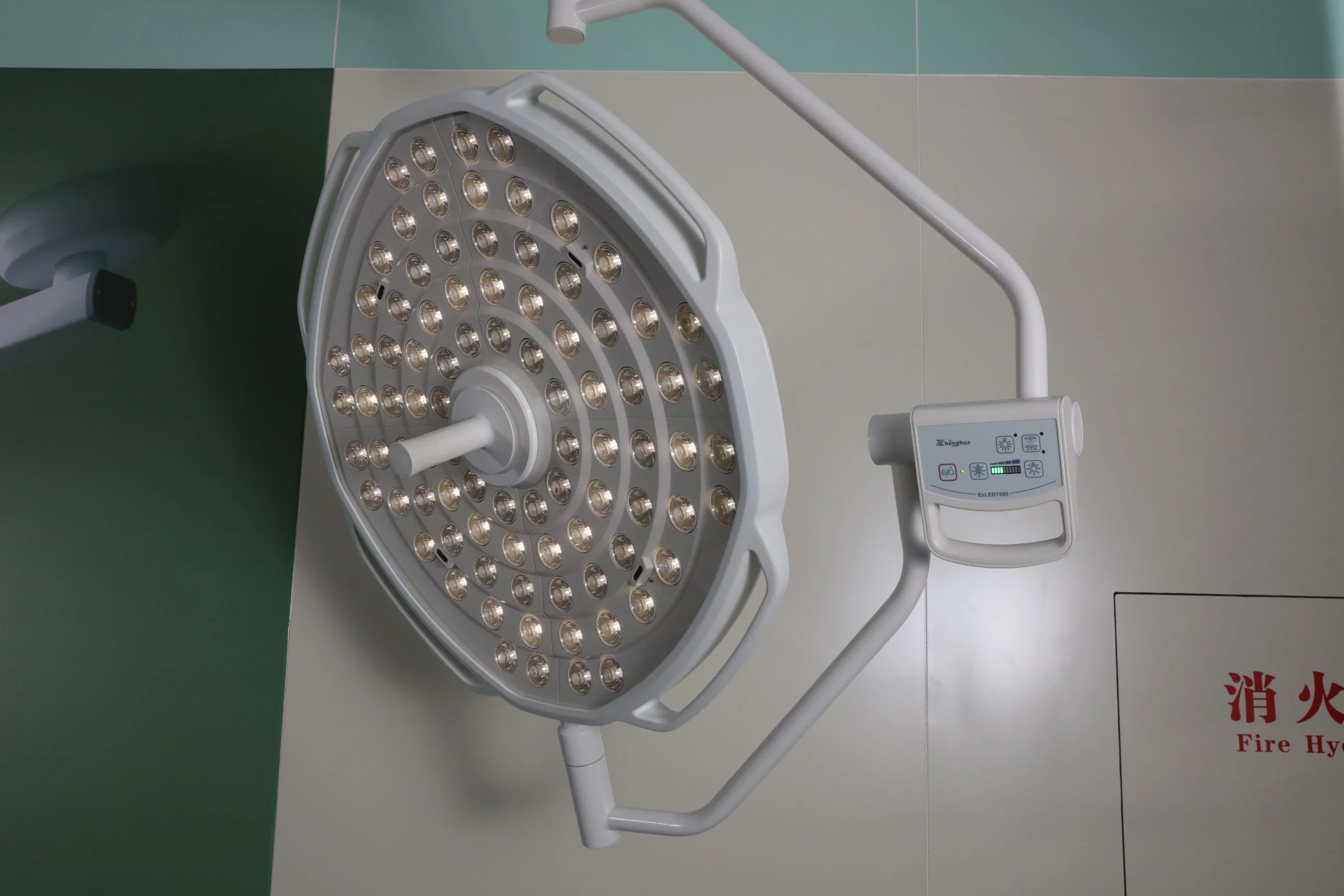 Hot Sales Promotion Ceiling Mounted Double Head LED Operation Theater Lights Prices with CE ISO 13485