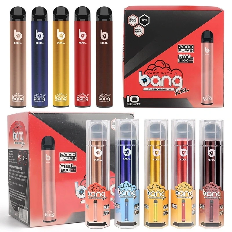 Comercio al por mayor de Vape Bang XXL 2000 bocanadas en stock el E-cigarrillo precios de fábrica