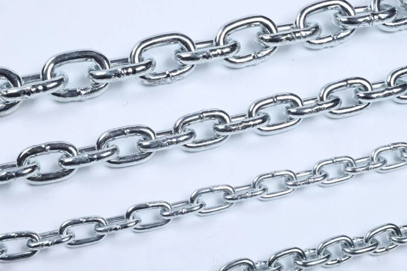 Electric Galvanized Short Link Low Carbon Steel Link Chain