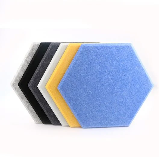 Sound Reduction & Improvement PET Acoustic Panel Indoor Decor Material