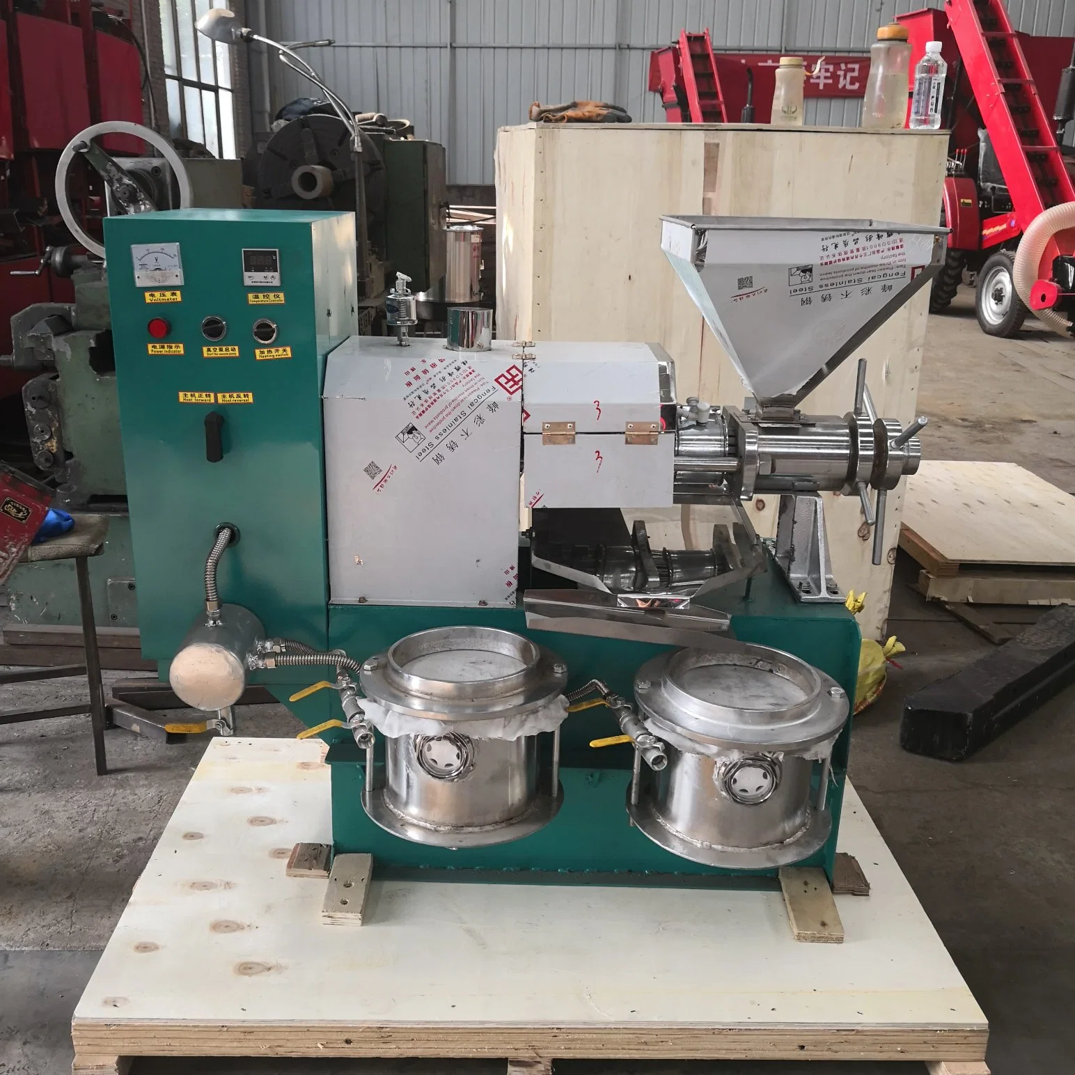 Competitive Price Oil Mill Sesame Peanut Soybean Screw Oil Press