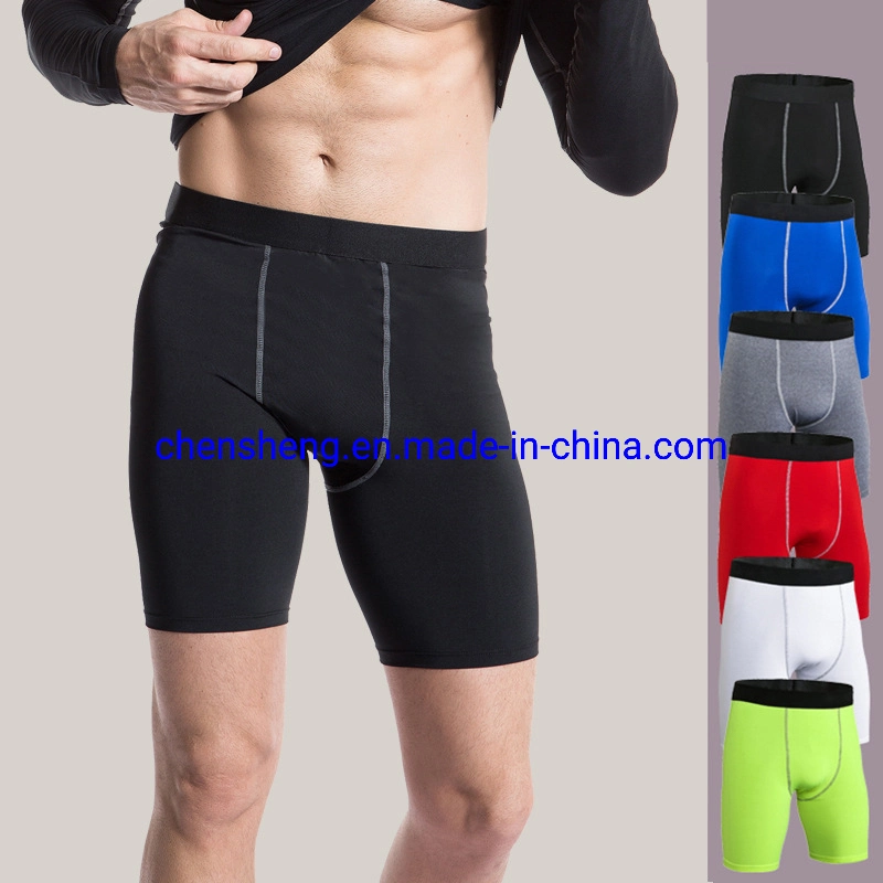 Men Running Shorts Quick Drying Tights Training Fitness Under-Pant Compression Gym Shorts Tennis Sport Short