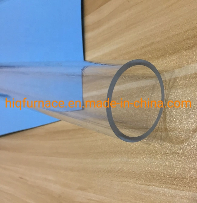 Large Diameter High Pressure Quartz Tube Resistance with Competitive Price, Heat Resistence Fused Quartz Glass Tube