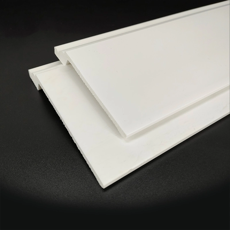 Plastic Skirting Baseboard Floor Floor Accessories Wall White High Density PS Polystyrene Foaming