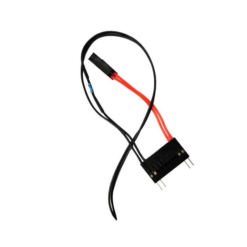 Terminal Wire Harness Silicone Wire 3239 28AWG DuPont 2.54 Row Pin Tx1.25 Electrical Wire with Resistance