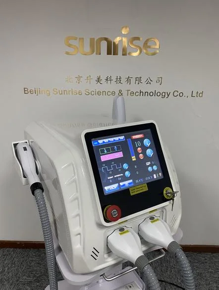 2022 Peking Sunrise Multifunktional 2 in 1 ND YAG Laser Tattoo Entfernung Maschinen ELight Opt IPL Haarentfernung 1320 ND YAG Laser Carbon Peeling Skin Whitening