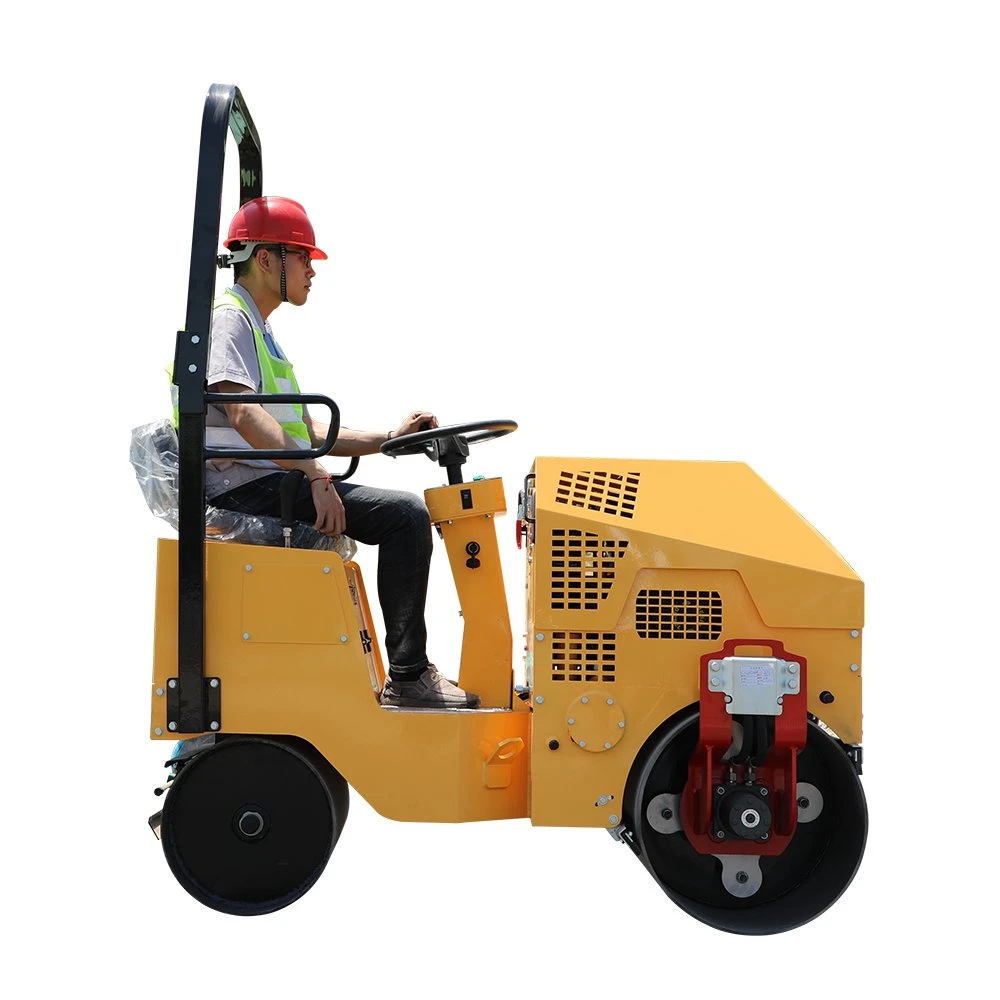 0.8 Ton Compactor Manual Double Drum Vibratory Road Roller for Asphalt Compaction