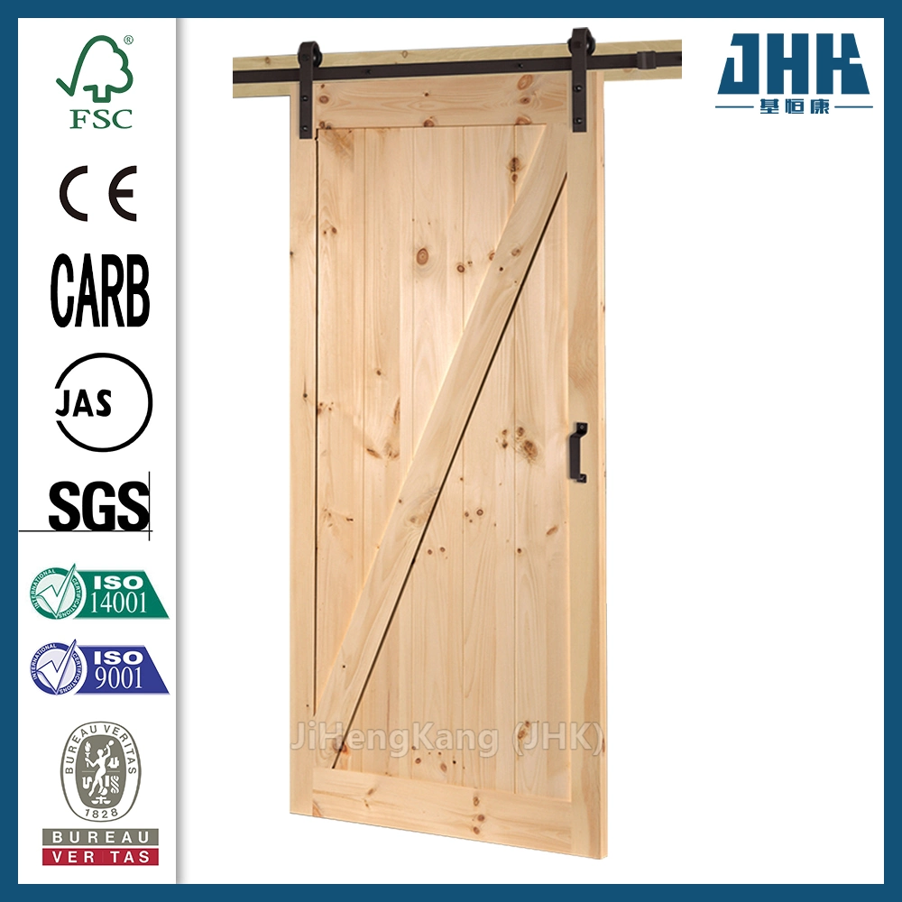 Jhk Mirror Sliding Closet Pressed Model Barn Door Rail System and Rollers