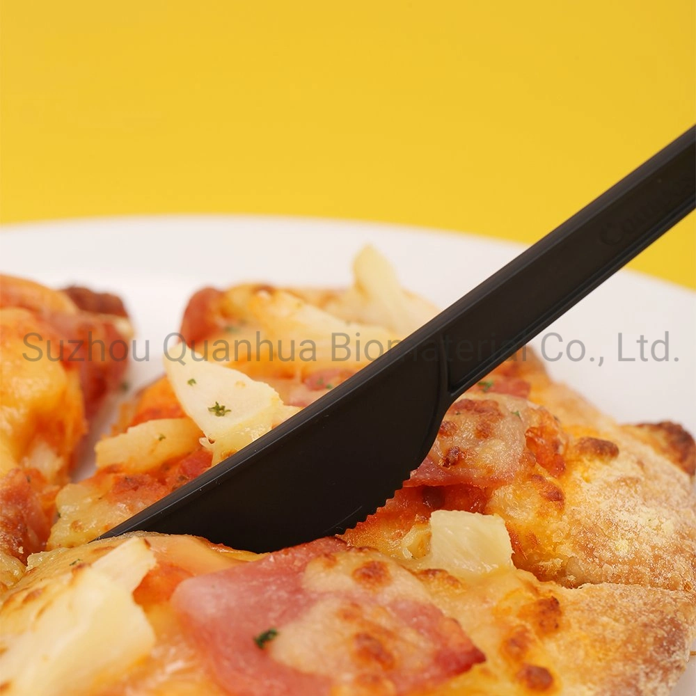 Quanhua Bulk Package Individually Wrapped OEM ODM 100% Cpla Cheap Biodegradable Disposable Cutlery