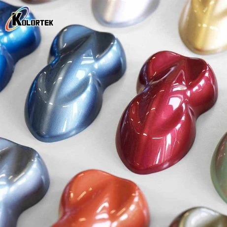 Couleurs d'additif pour peinture automobile de Kolortek poudre de pigment métallique d'aluminium