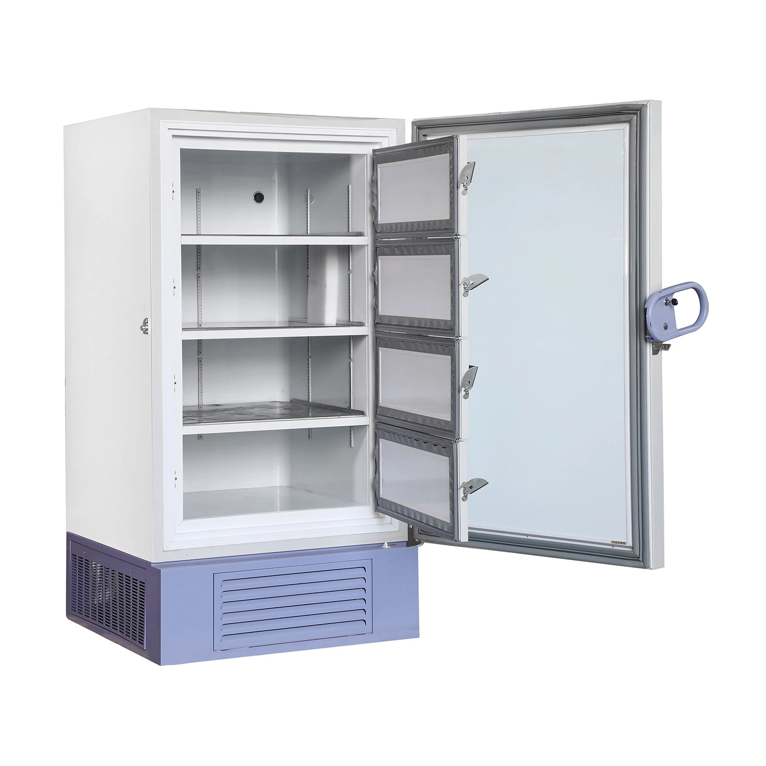 Aucma Biomedical -86 &ordm; C Ultra Low Temperature Deep Freezer Ult Upright Medical Laboratory Cryogenic Freezer for Lab/Hospital (DW-86L500)