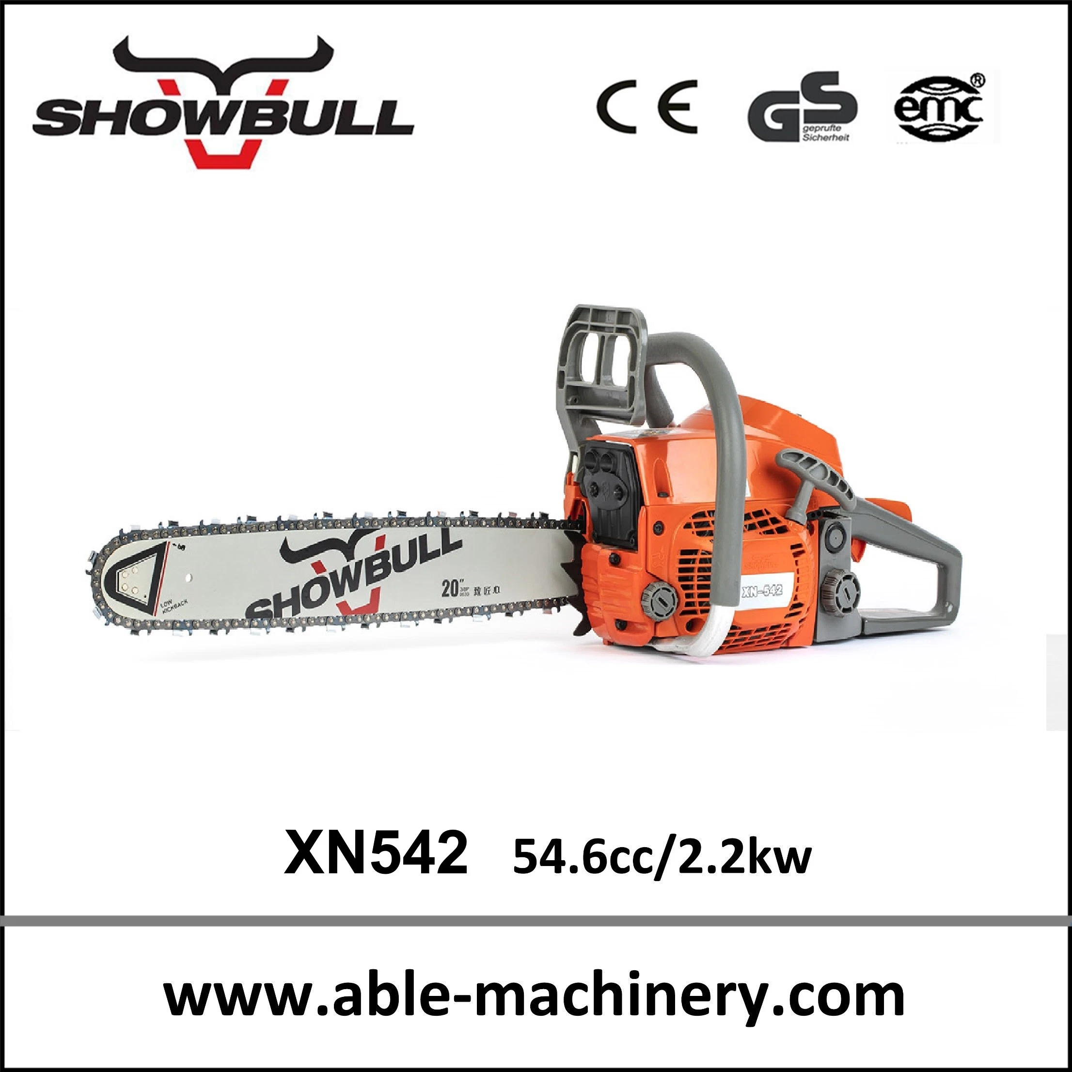 Hot Selling 58cc Easy Start Petrol Chainsaw Wood Cutting Portable Chain Saw