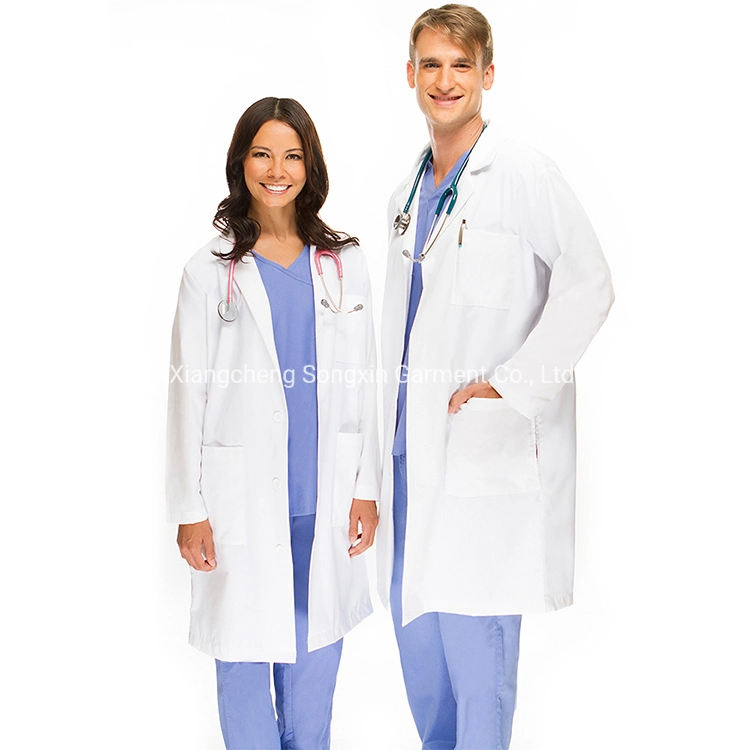 High quality/High cost performance  Hospital Scrub Uniform Nurse Workwear Cotton Polyester Doctors Clothes