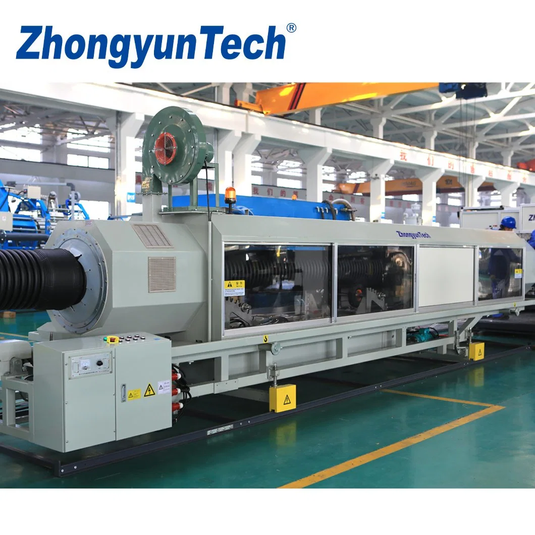 Zhongyuntech Model Zc-300h PP Plastic Spiral Wall Corrugated Pipe Making Machine/Extrusion Line