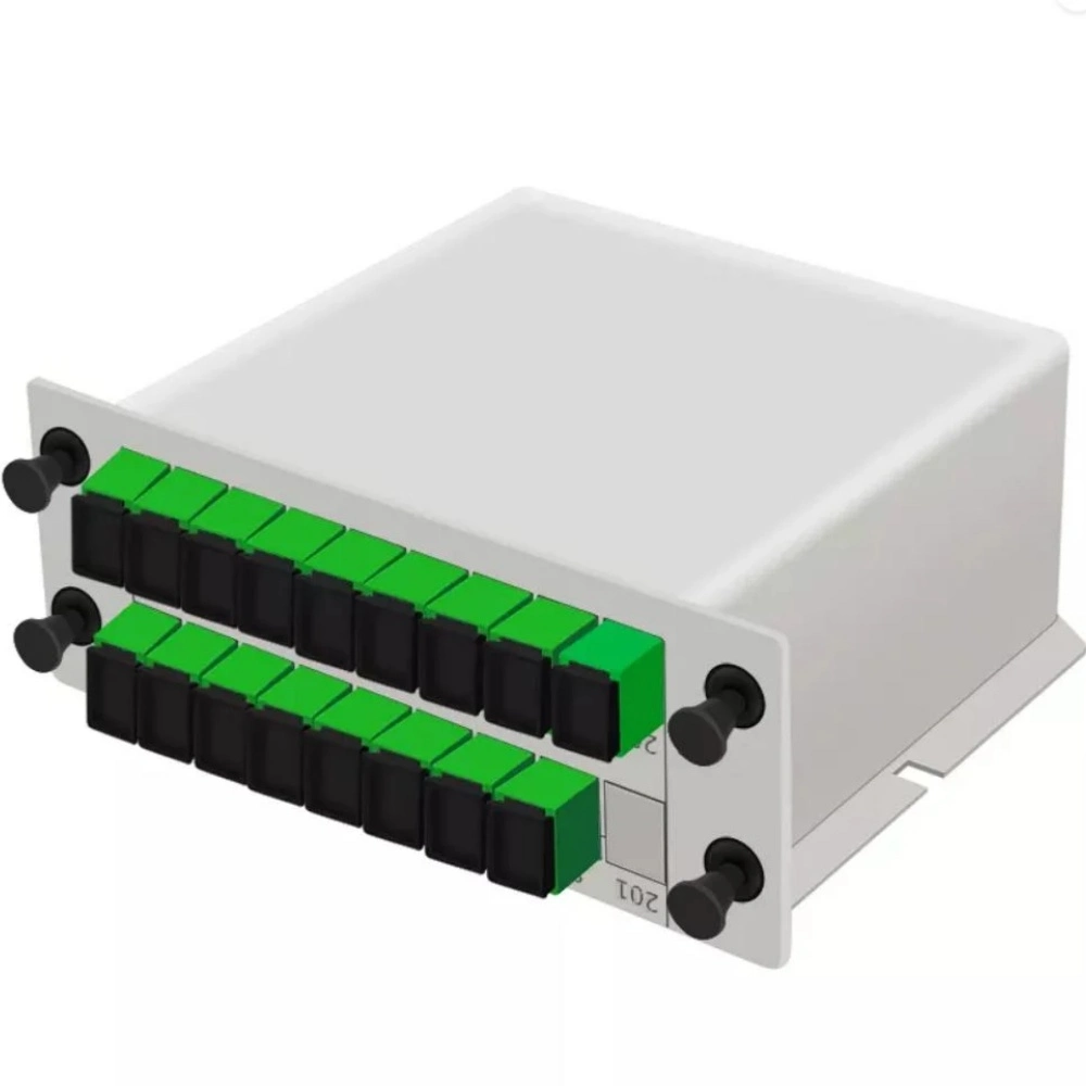 Box Type Fiber Optic PLC Splitter with Sc Adapter LC Connector 1X32 PLC Splitter Box PLC Fiber Optic Splitter