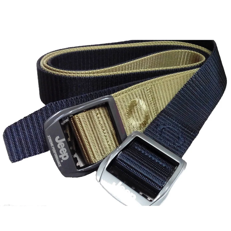 Custom Cool Fashion Women Elastic Cheap Belt Strap High quality/High cost performance  Army Mens Polyester Nylon Webbing Waist Belt