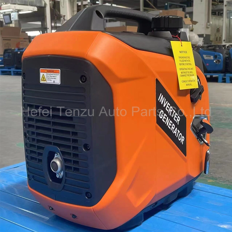 DC 24V 1800W Dual Fuel Mini Petrol Gasoline Best Inverter Generator for Trucks Air Conditioner Power Camp Travel