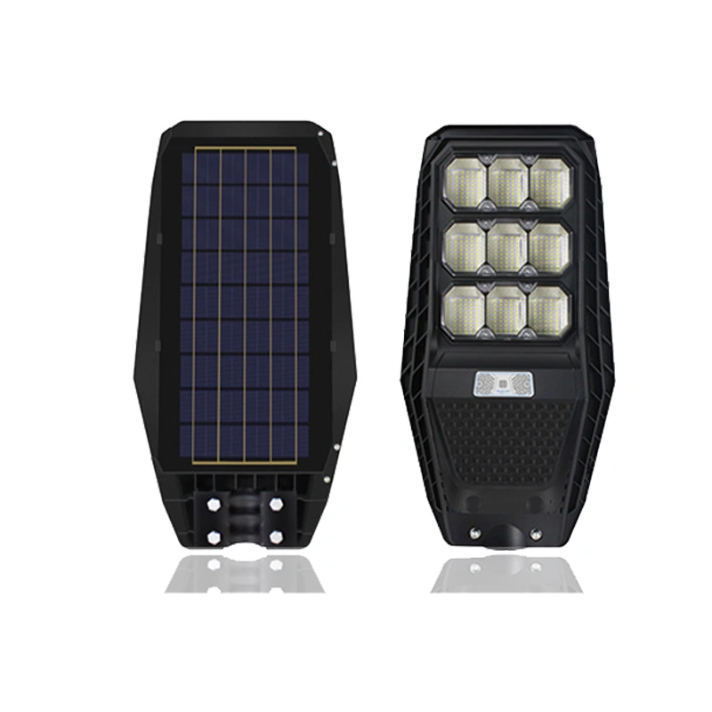 Mj-Lh8300 300watts ABS solar al aire libre de la calle LED lámpara con sensor de movimiento