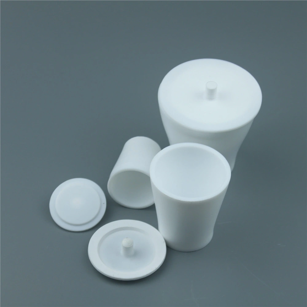 PFA Plastic Crucible Elemental Analysis Soluble PTFE Crucible