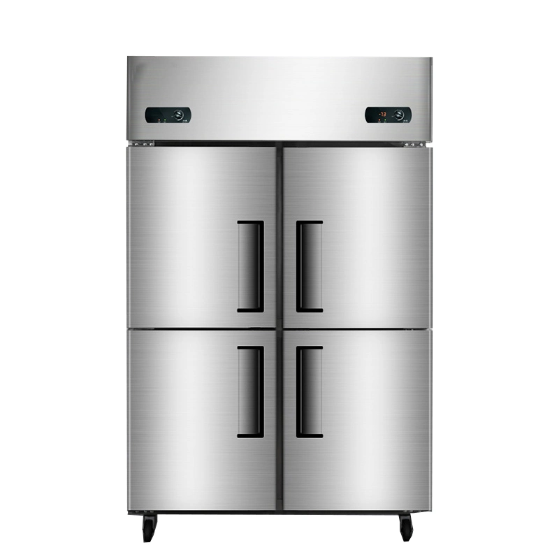 Kitchen Refrigerator Fridge Single Temperature Stainless Steel Commercial Kitchen Freezer