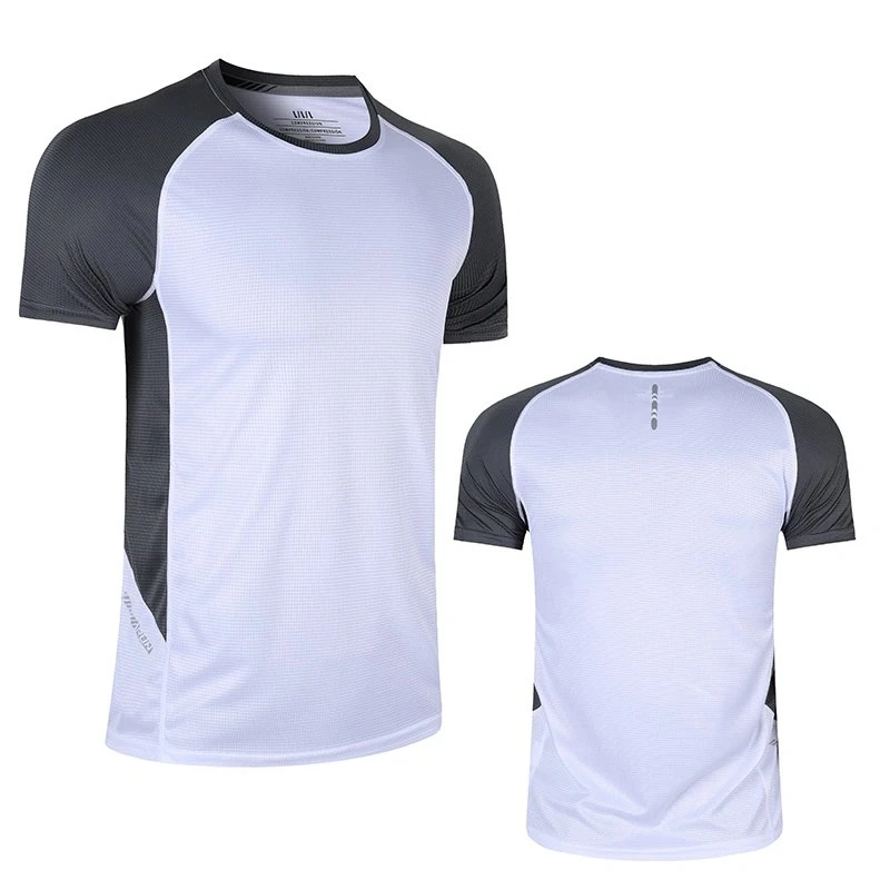 Men Fitness Apparel Jogging Gym Wear Moisture Wicking Sport Shirts