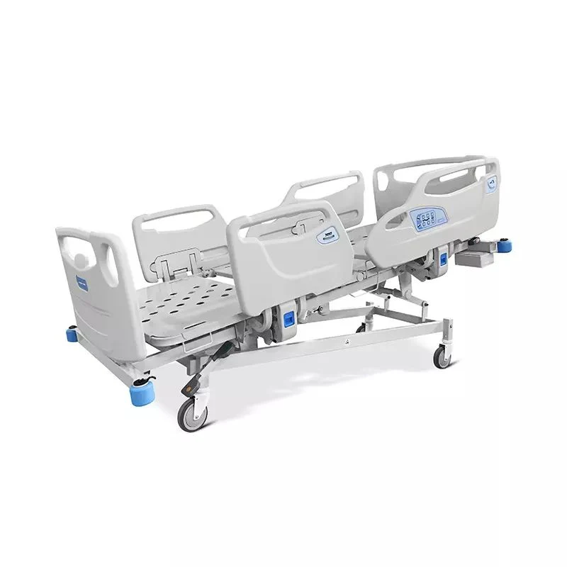 New Comfortable Patient Adjustable High End 5 Function Medical Equipment ICU Electric Luxury Hospital Bed