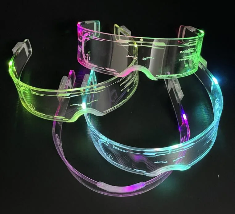 Halloween Christmas Dance Decoration LED Glasses Party Decoration