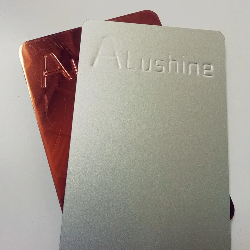 Außen feuerfeste A2 Aluminium-Verbundplatte für Gebäude Dekoration Material