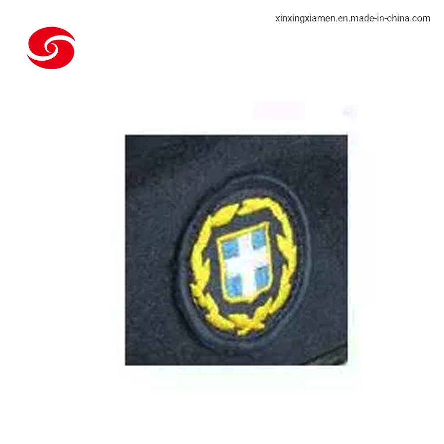 Wholesale/Supplier Wool Military Beret Cap with Embroidery Emblem