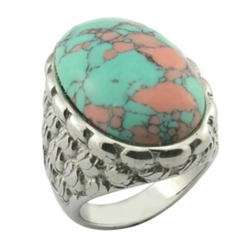 Western Style Multi-Color Changeable Stone Ring