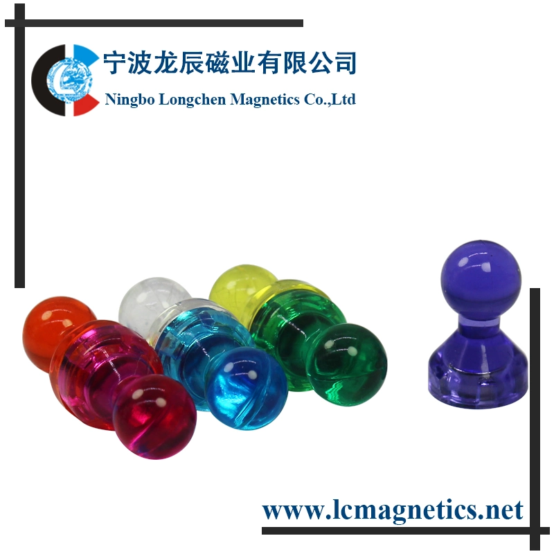 Strong Transparency Magnet Push Pin