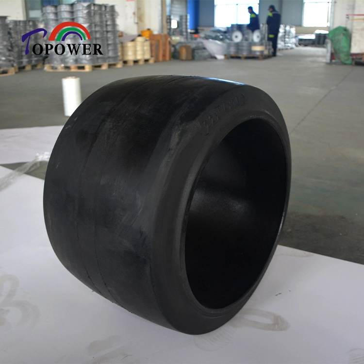 711X406.4X558.8 730X190 914.4X229X762 Press on Solid Tyre Industrial Rubber Wheel Tire