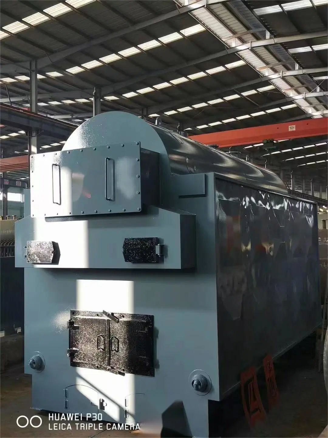 Dzh Style Waste Wood Jute Fired Steam Boiler for Garment Factory