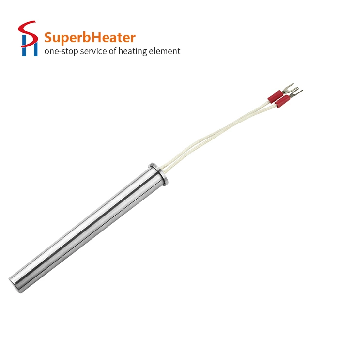 Stainless Steel 8X80mm Cartridge Heater 8mm Tube Diameter 24V/36V/110V/220V/380V 160W Single End Electric Heater Element