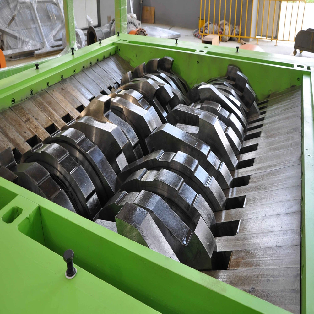 Truck Tyres Car Tires 5000kg Per Hour Waste Tyre Recycling Processing Line Tdf Tire Shredder