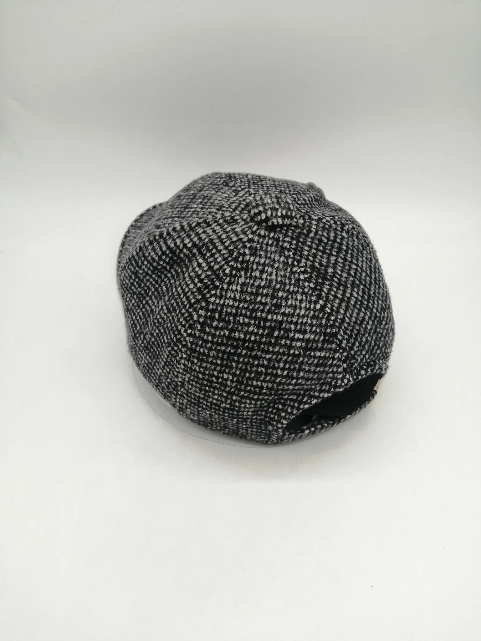 Winter Warm Baseball Cap 100% Polyester Tweed Outdoor Cold Protection Hat