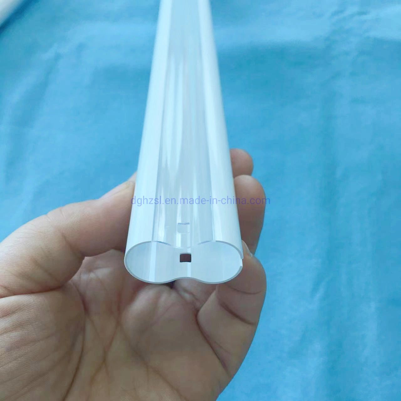 "8" Shape High quality/High cost performance  Transparent Clear Polycarbonate Pipe Colorful PC PMMA Acrylic Plastic Tube