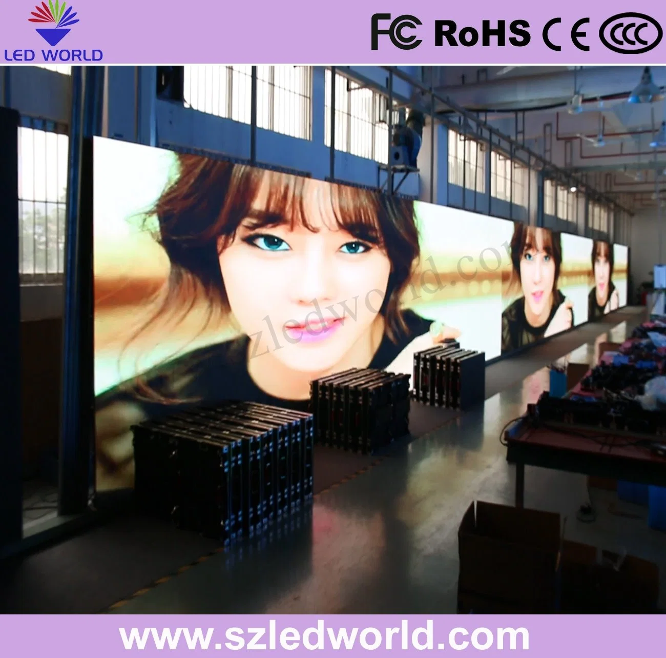 P3 LED Screen Display Panel Module of Outdoor Use Small Pixel Pitch