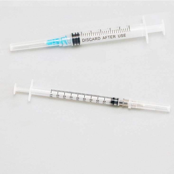 Medical Disposable Syringe with Needle for Human and Animal Use