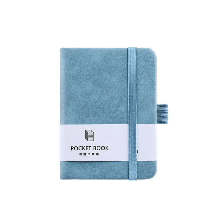 Una muestra gratis impreso personalizado de cuero de PU5 puntos de tapa dura personalizada una notebook