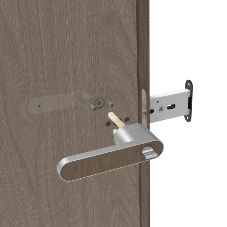 Wholesale/Supplier Luxury Home Decorative Zinc Alloy Copper Coated Door Handle Lock